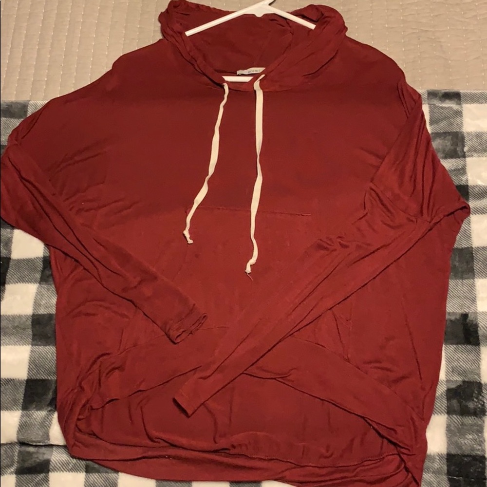 Hooded pullover